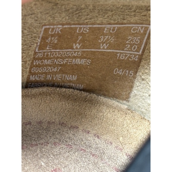 Clarks Artisan Women's Patent Leather Shoe Black Size 7 Wide‎ - Picture 8 of 8